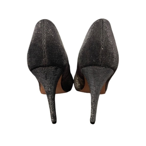 New BADGLEY MISHKA embellished peep toe heels - Picture 4 of 8